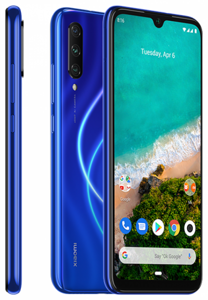 Смартфон Xiaomi MI A3 4Gb/128Gb Not just Blue